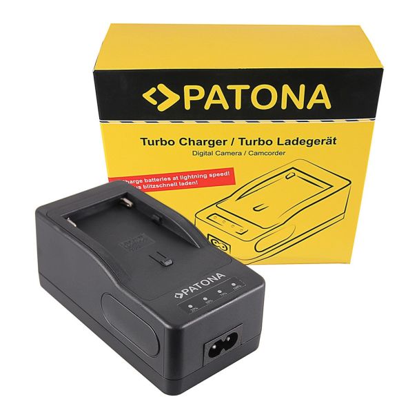 PATONA Caricatore rapido per Sony NP-F550 NP-F750 NP-F960