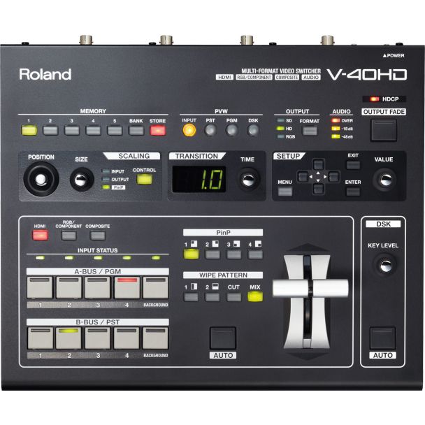 Roland V-40HD video mixer Full HD