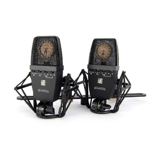 sE Electronics sE4400a Factory-Matched Stereo Pair Nero Microfono da studio