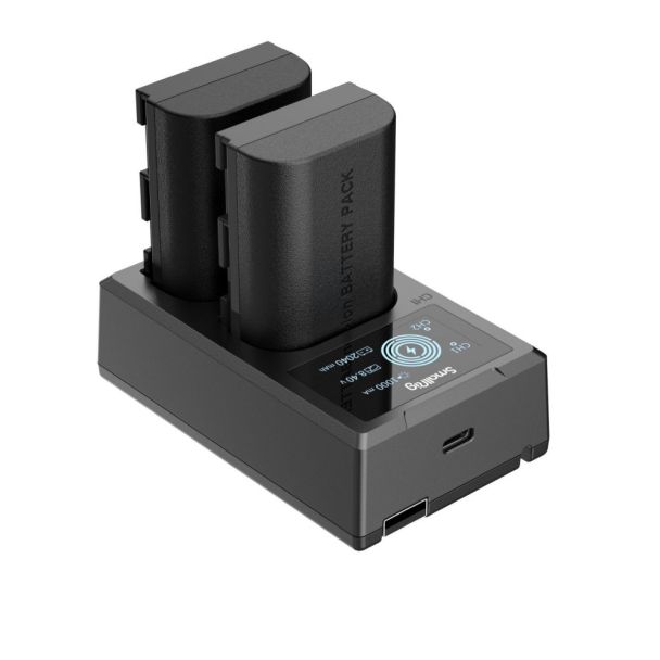 SmallRig 3821 carica batterie Batteria per fotocamera digitale USB