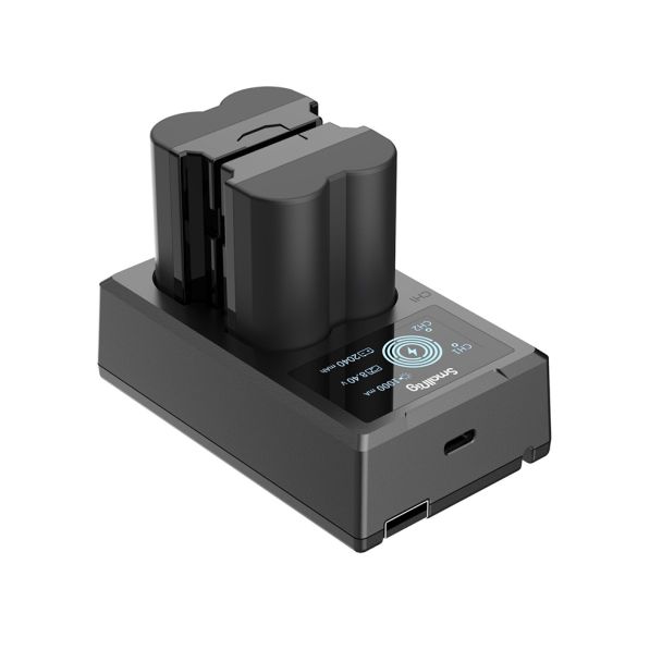 SmallRig 3822 carica batterie Batteria per fotocamera digitale USB