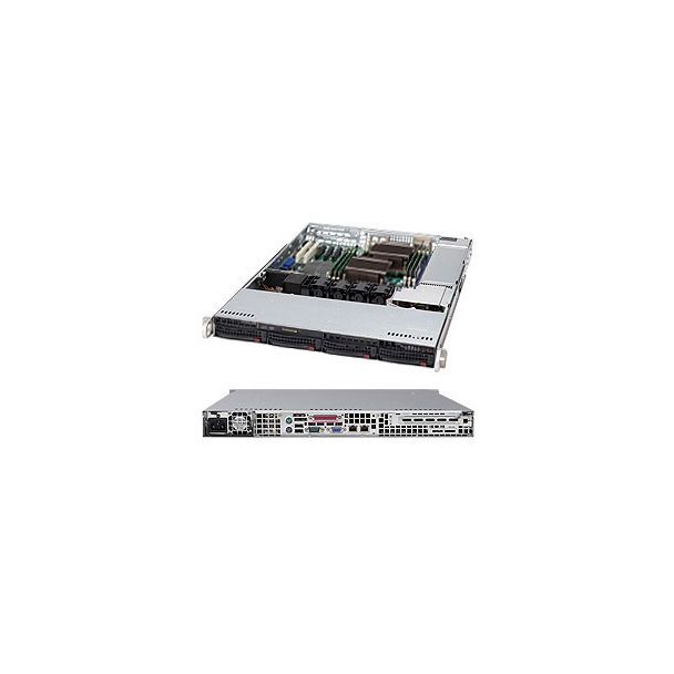 Supermicro 815TQ-563CB Intel® C602 LGA 2011 (Socket R)