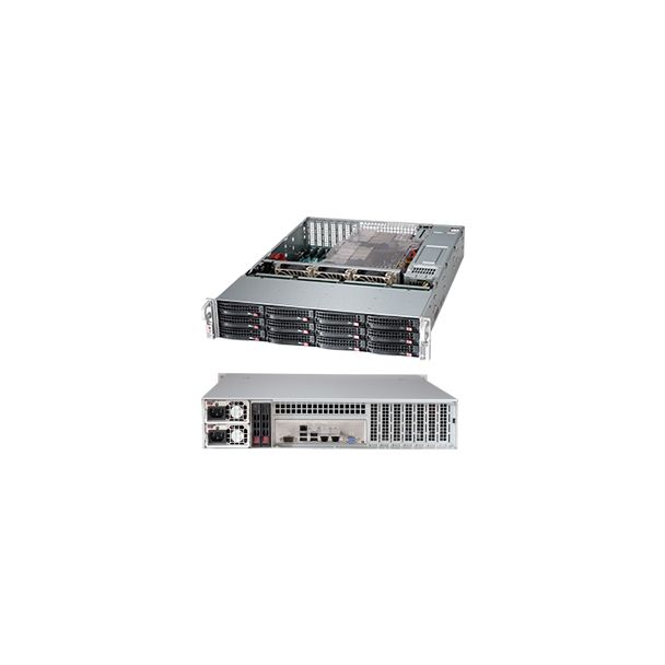 Supermicro 826BAC4-R920LPB Rack Black 920 W