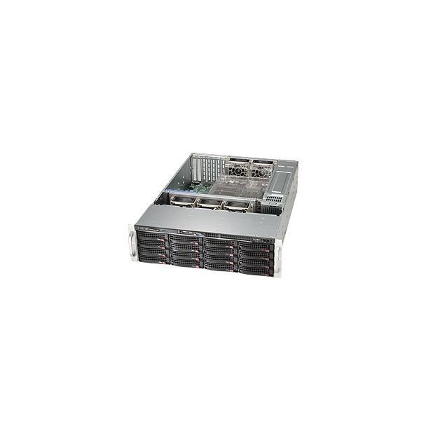 Supermicro 836BE1C-R1K03B Supporto Nero 1000 W