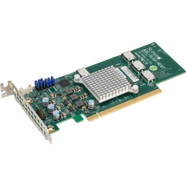 Supermicro AOC-SLG3-4E4T scheda di interfaccia e adattatore Interno OcuLink