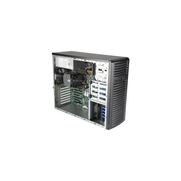 Supermicro AS-3014TS-I sistema barebone per server Socket SP3 Midi Tower Nero