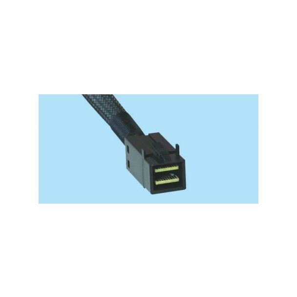 Supermicro CBL-SAST-0550 Serial Attached SCSI (SAS) cable 0.25 m Black