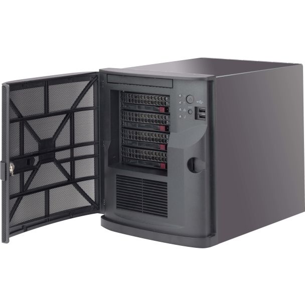 Supermicro CSE-721TQ-350B2 computer case Mini Tower Black 350 W