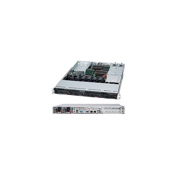 Supermicro CSE-815TQC-R706WB computer case Rack Black 750 W