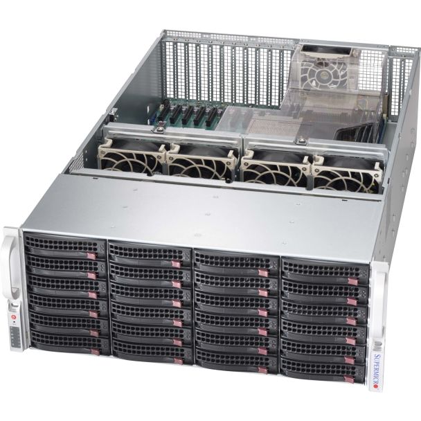 Supermicro CSE-846XA-R1K23B computer case Rack Black 1200 W