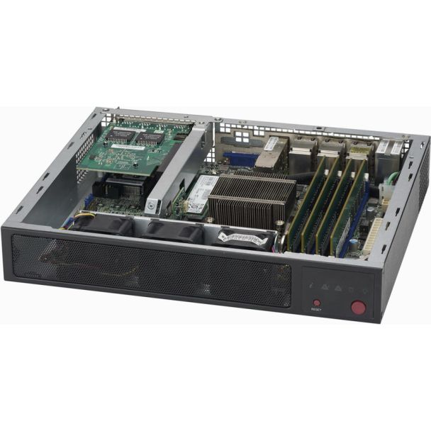 Supermicro CSE-E300 computer case Supporto Nero