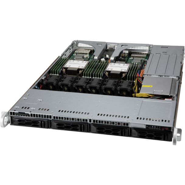 Supermicro CSE-LA15TQC-R860AW computer case Supporto Nero, Grigio 860 W