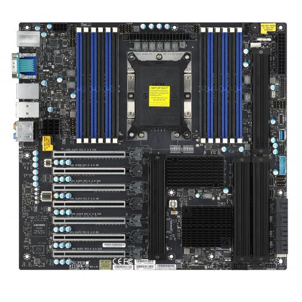 Supermicro MBD-X11SPA-T-O motherboard Intel® C621 LGA 3647 (Socket P) Extended ATX