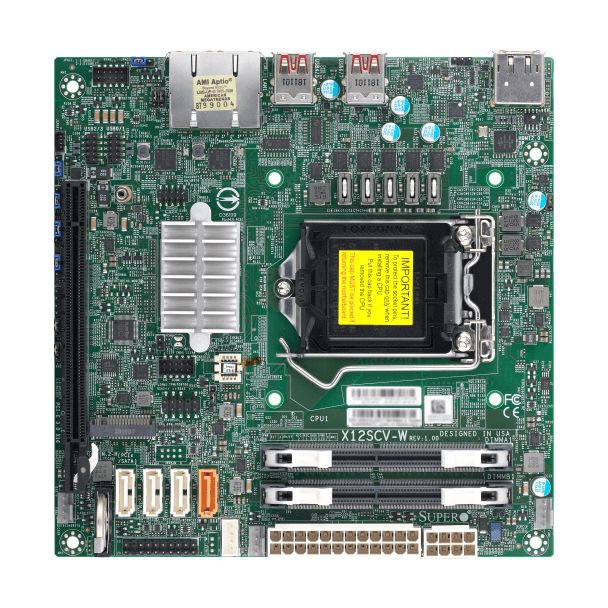 Supermicro MBD-X12SCV-W-B scheda madre Intel W480 Express LGA 1200 (Socket H5) mini ITX