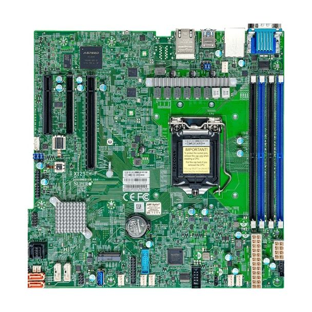 Supermicro MBD-X12STH-F-O motherboard Intel C256 LGA 1200 (Socket H5) micro ATX