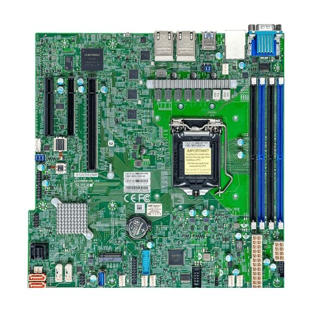 Supermicro MBD-X12STH-LN4F-B motherboard Intel C256 LGA 1200 (Socket H5) micro ATX