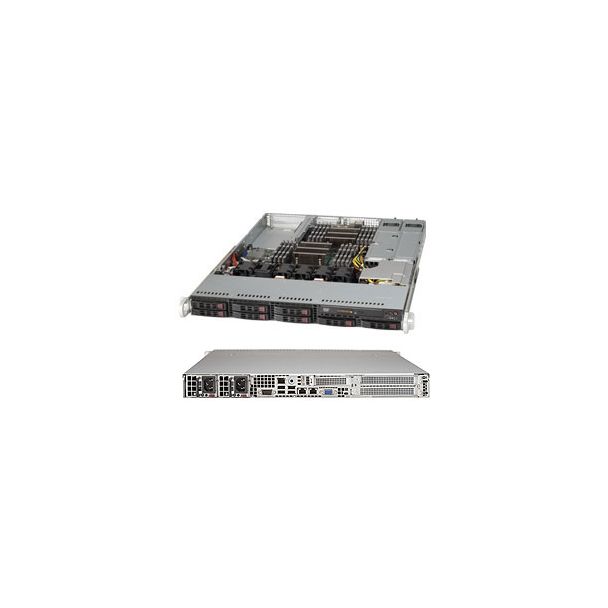 Supermicro SC113AC2-R706WB2 Rack Black 750 W