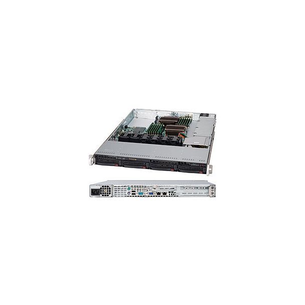 Supermicro SC502-200B Rack Black 200 W