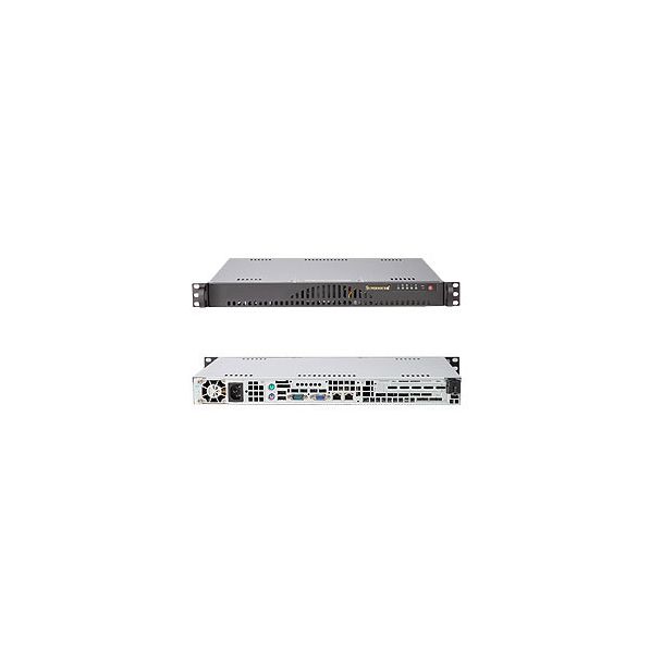 Supermicro SC512L-200B Rack Black 200 W