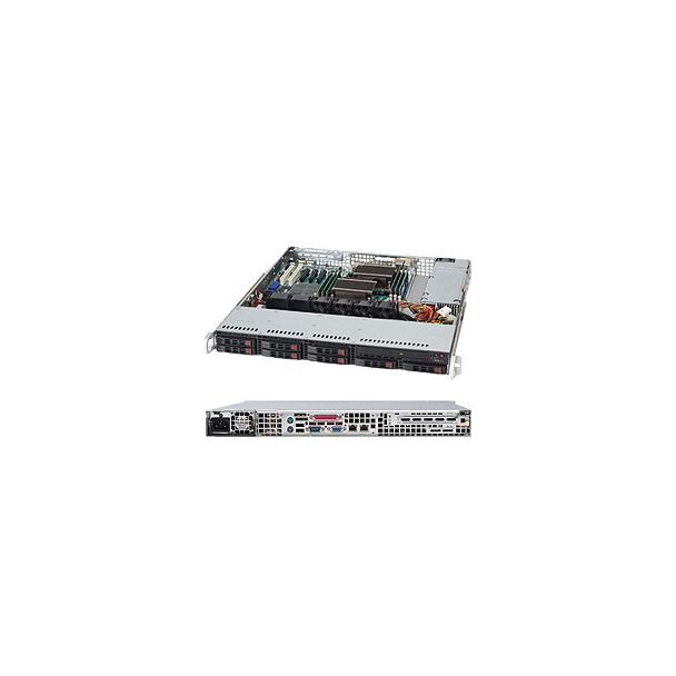 Supermicro SuperChassis 113MTQ-600CB Supporto Nero 600 W