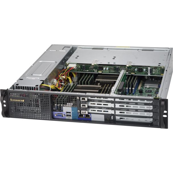 Supermicro SuperChassis 823MTQC-R802WB Supporto Nero 800 W