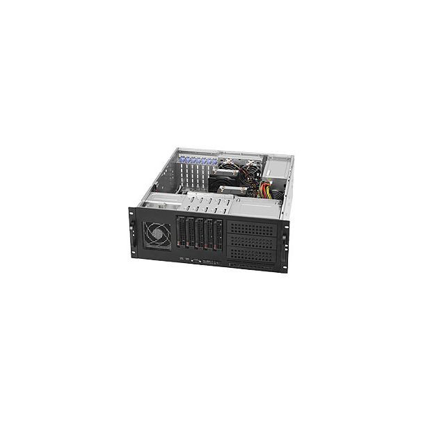 Supermicro SuperChassis 842TQC-668B Supporto Nero, Grigio 668 W