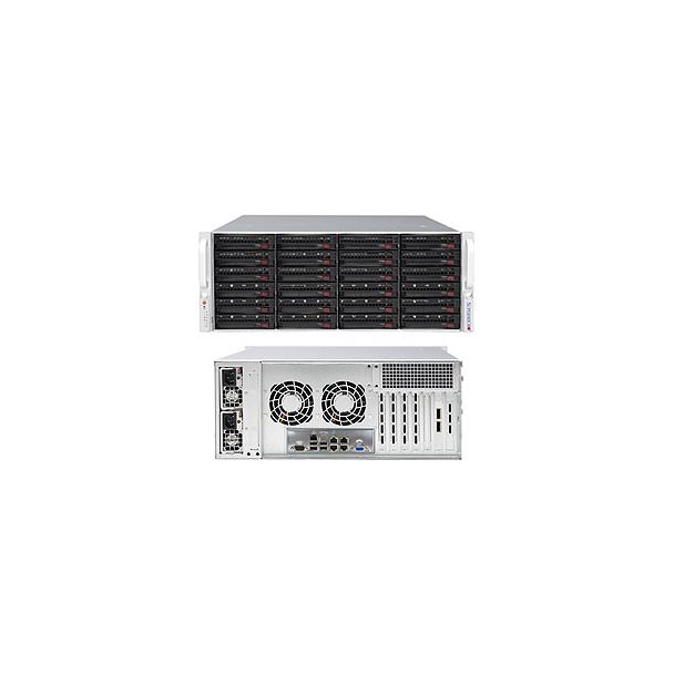 Supermicro SuperChassis 846BE1C-R1K23B Rack Black 1200 W