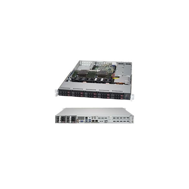 Supermicro SuperServer 1029P-WTRT Intel C622 LGA 3647 (Socket P) Rack (1U) Black