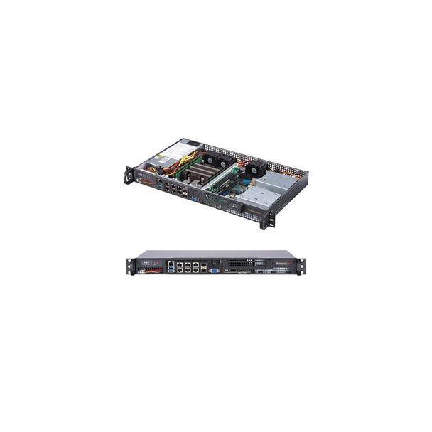 Supermicro SuperServer 5019D-4C-FN8TP Intel SoC BGA 2518 Rack (1U) Black