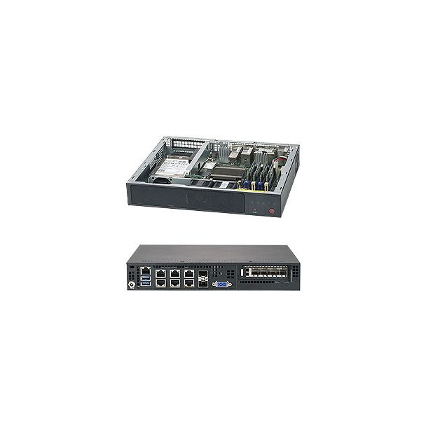 Supermicro SuperServer E300-9A-16CN8TP Intel SoC BGA 1310 Black