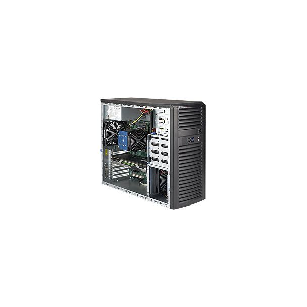 Supermicro SYS-5039C-T barebone per PC/stazione di lavoro Midi-Tower Nero Intel C246 LGA 1151 (Socket H4)