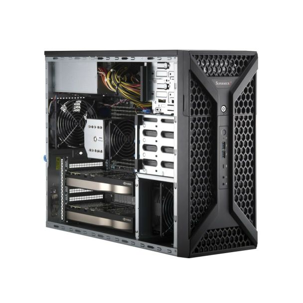 Supermicro SYS-531A-I server barebone Intel W790 LGA 4677 (Socket E) Midi Tower Black