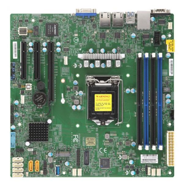 Supermicro X11SCL-F Intel C242 LGA 1151 (Socket H4) micro ATX