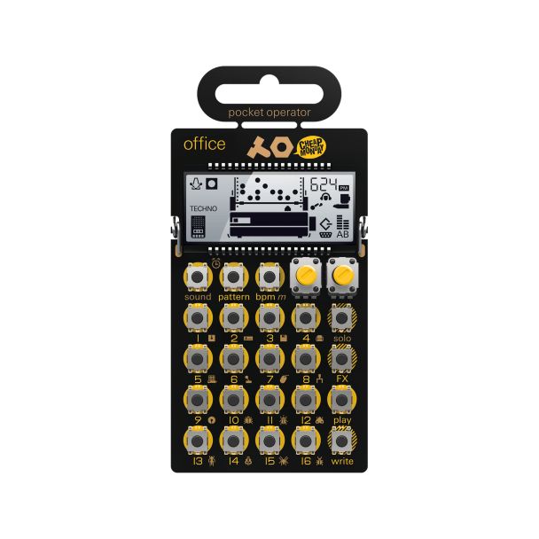 Teenage Engineering PO-24 Office Digital synthesizer 25 Black