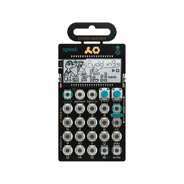 Teenage Engineering PO-35 Speak Digital synthesizer 25 Black