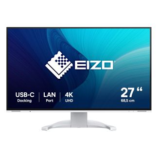 EIZO FlexScan EV2740X-WT LED display 68,6 cm (27") 3840 x 2160 Pixel 4K Ultra HD LCD Bianco