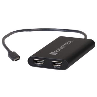 Sonnet USBC-DHDMI video cable adapter USB Type-A 2 x HDMI Black