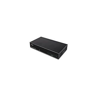 Lindy 25045 switch di rete Gestito Gigabit Ethernet (10/100/1000) Supporto Power over Ethernet (PoE) Argento