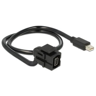 DeLOCK 86374 cavo DisplayPort 0,5 m Mini DisplayPort Nero