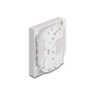 DeLOCK Optical Fiber Connection Box FTTH for wall mounting for 4 x SC Simplex or LC Duplex white