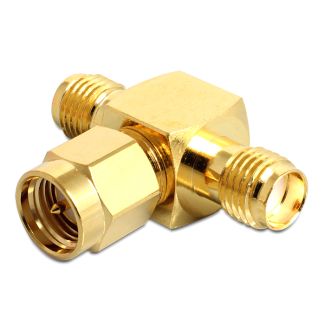 DeLOCK 88711 cable gender changer Gold