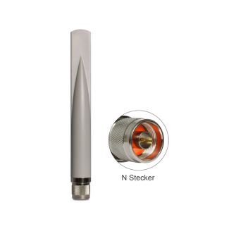 DeLOCK 88453 antenna di rete Antenna omnidirezionale Tipo N 2,5 dBi