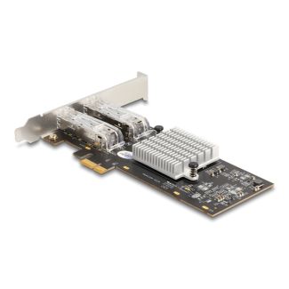 DeLOCK Scheda PCI Express x1 per 2 x slot SFP Gigabit LAN