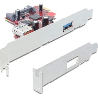 DeLOCK USB 3.0/PCI-E scheda di interfaccia e adattatore USB 3.2 Gen 1 (3.1 Gen 1)