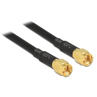 DeLOCK 88892 coaxial cable LMR195 2 m SMA Black