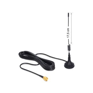 DeLOCK 88879 network antenna Omni-directional antenna RP-SMA 3 dBi