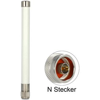 DeLOCK 88822 antenna di rete Antenna omnidirezionale Tipo N 7 dBi