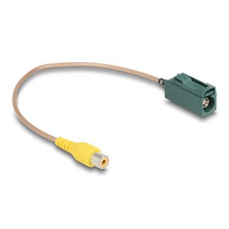 DeLOCK Cable FAKRA E jack to RCA jack RG-179 32 cm