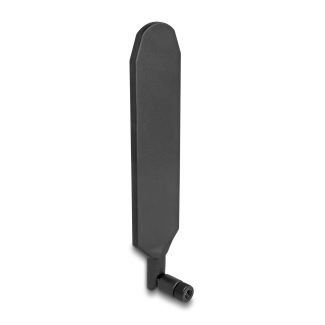 DeLOCK LTE GNSS Antenna SMA plug 1.5 - 3.0 dBi omnidirectional rotatable with tilt joint black