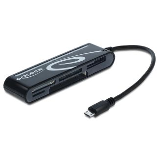 DeLOCK 91732 card reader USB 2.0 Black